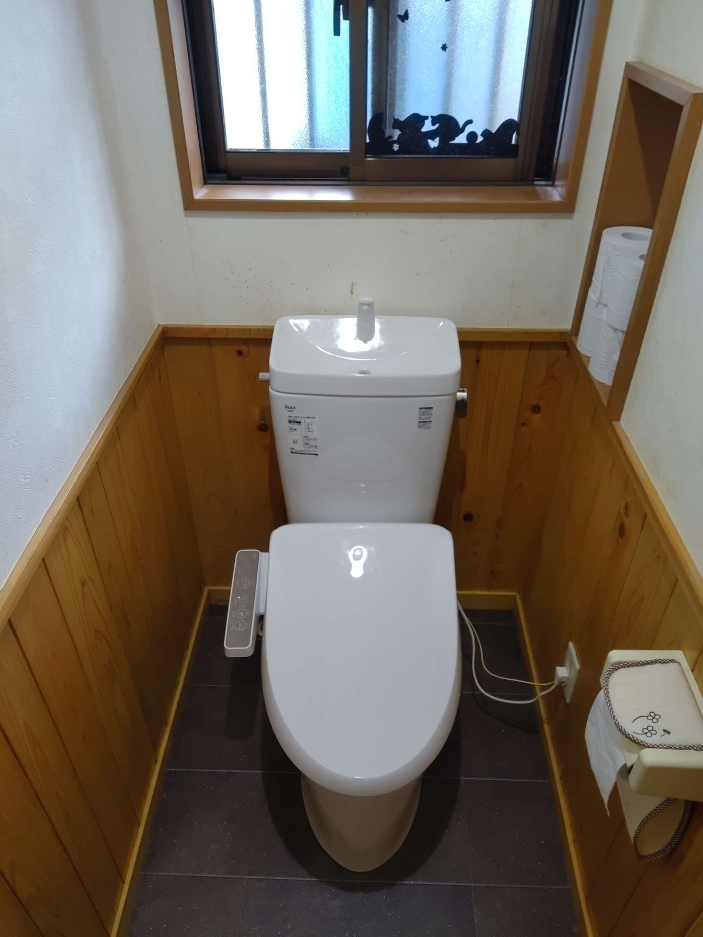 【塩釜　水道】福島県　白河市　トイレ卸値　特価　激安　価格で交換致しました